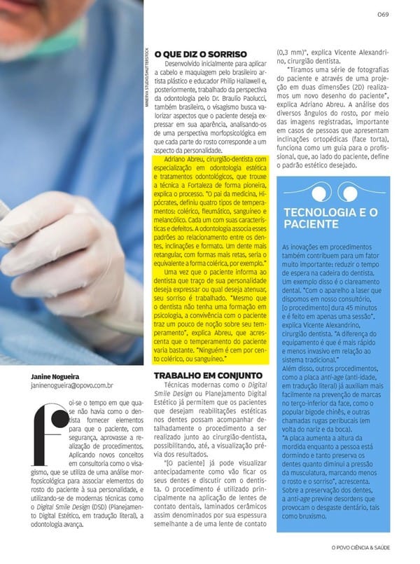 Entrevista sobre odontologia digital Dr Adriano Abreu