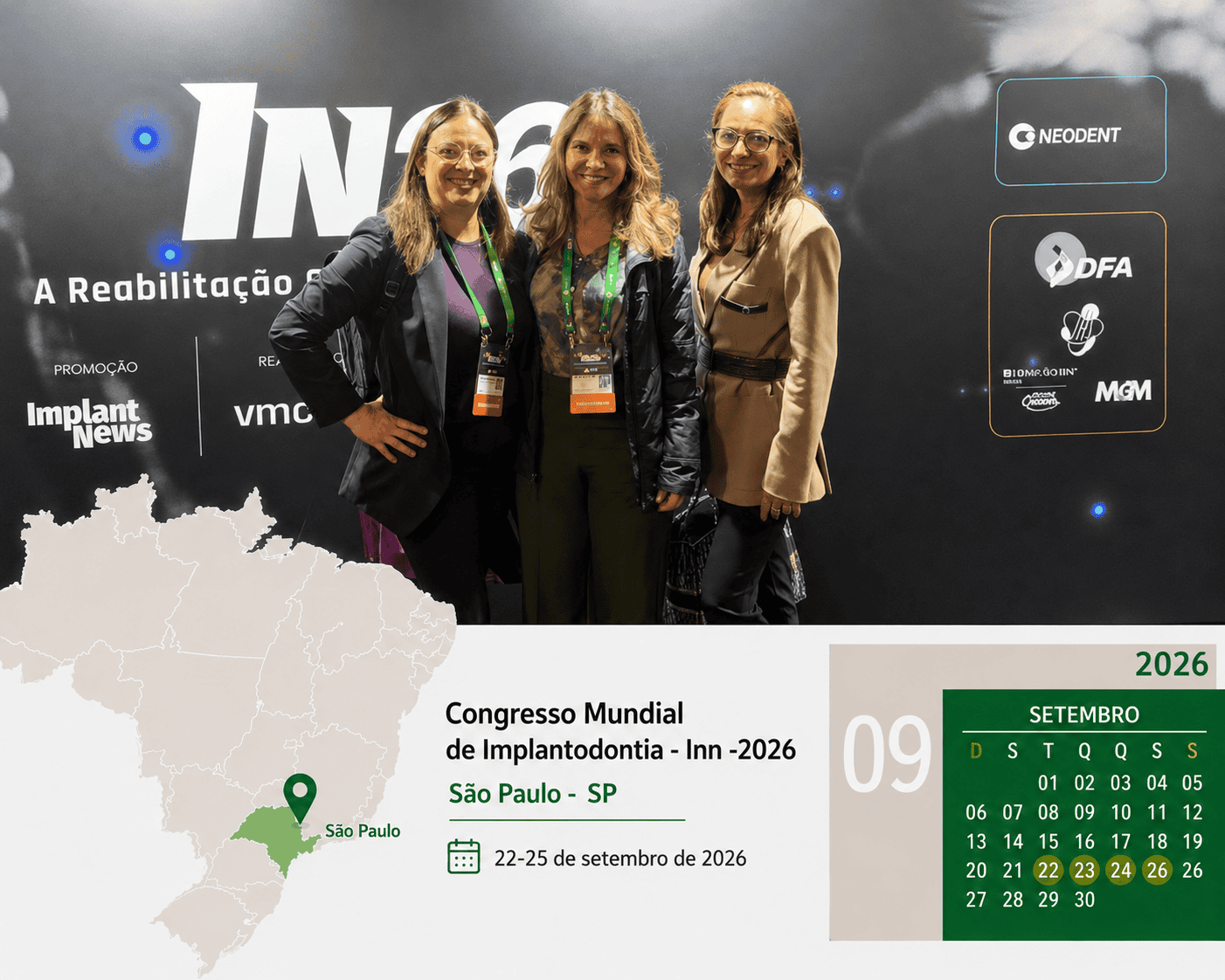 Congresso Mundial de Implantodontia Inn 2026