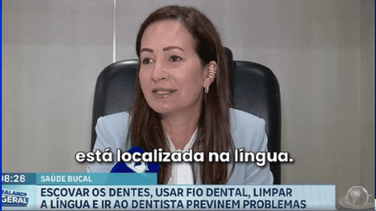 Dra Raquel Fiterman dá dicas de saúde bucal e explica a importância de se higienizar a língua
