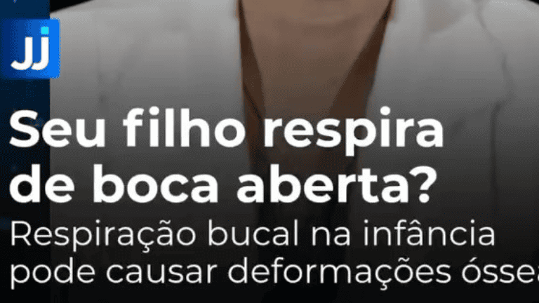 Seu filho respira de boca aberta?